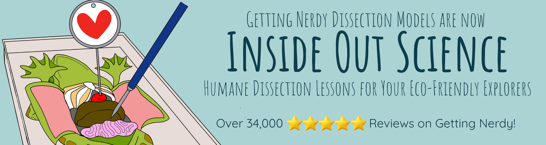 Getting Nerdy Dissection Models are now Inside Out Science!